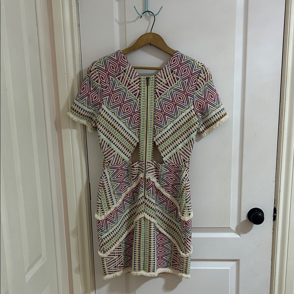 Geometric Patterned Dress - Picture 3 of 5